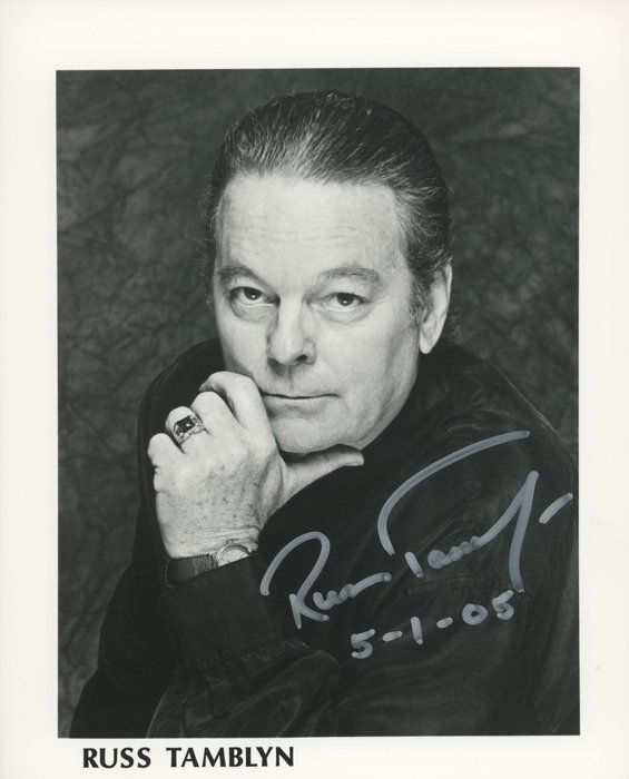 Lot 518: Peyton Place Russ Tamblyn signed photo