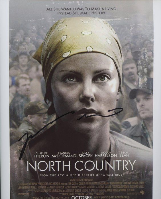 Lot 521: North Country Niki Caro signed movie poster