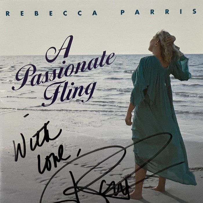 Lot 523: Rebecca Parris A Passionate Fling signed CD.