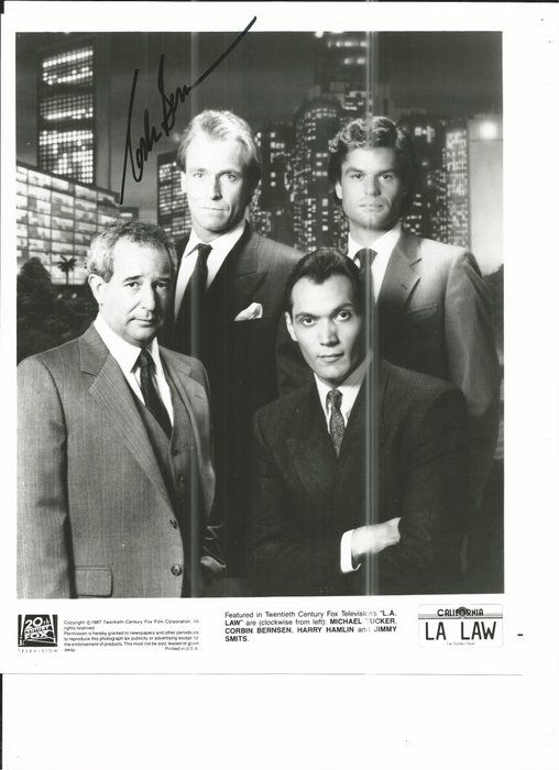 Lot 538: L.A. Law Corbin Bernsen
Signed Photo
