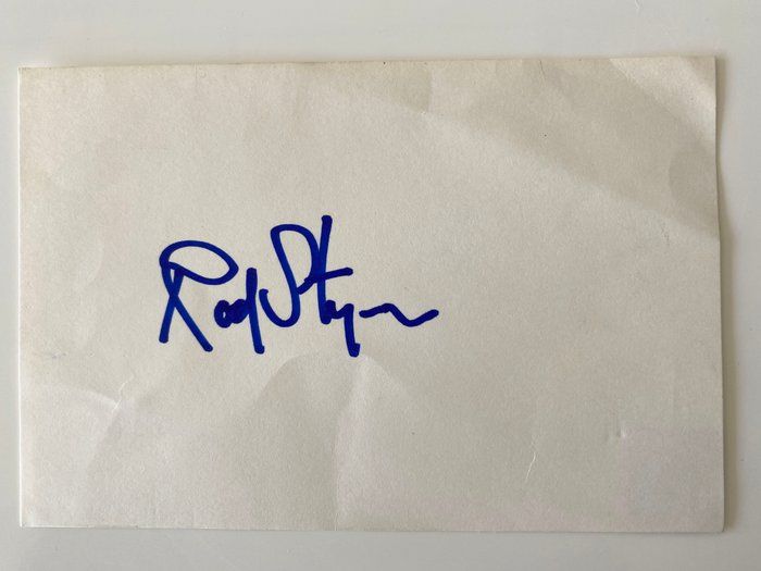 Lot 548: On The Waterfront Rod Steiger Signature Cut