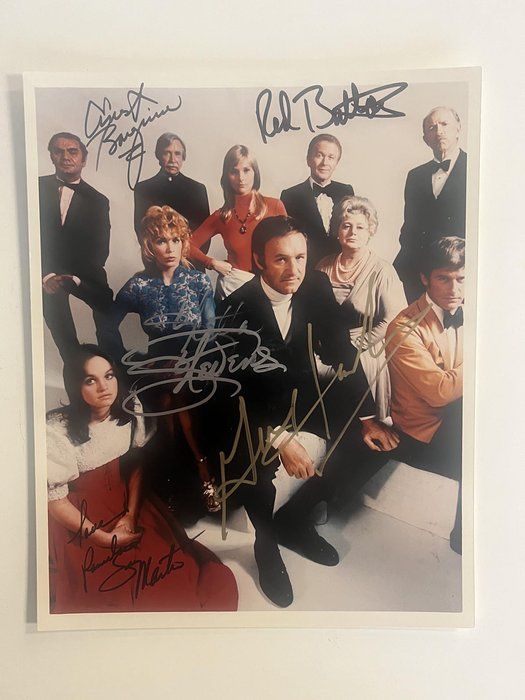 Lot 558: The Poseidon Adventure cast signed photo