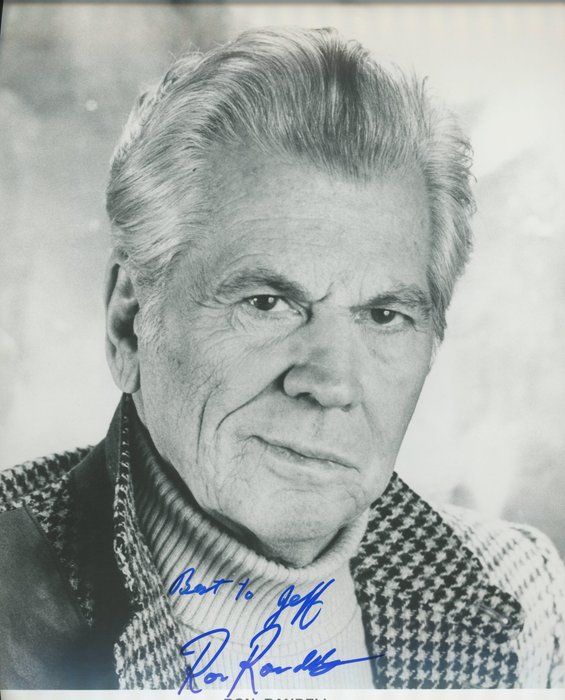 Lot 567: Most dangerous Man Alive Ron Randell signed photo
