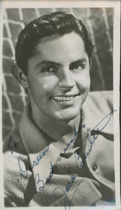 Lot 586: Billy The Kid star Jack Buetel signed photo
