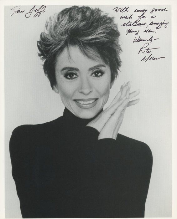 Lot 588: Singin In The Rain Rita Moreno signed photo