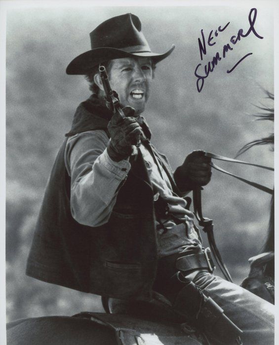 Lot 596: Gunfighters Neil Summers signed photo