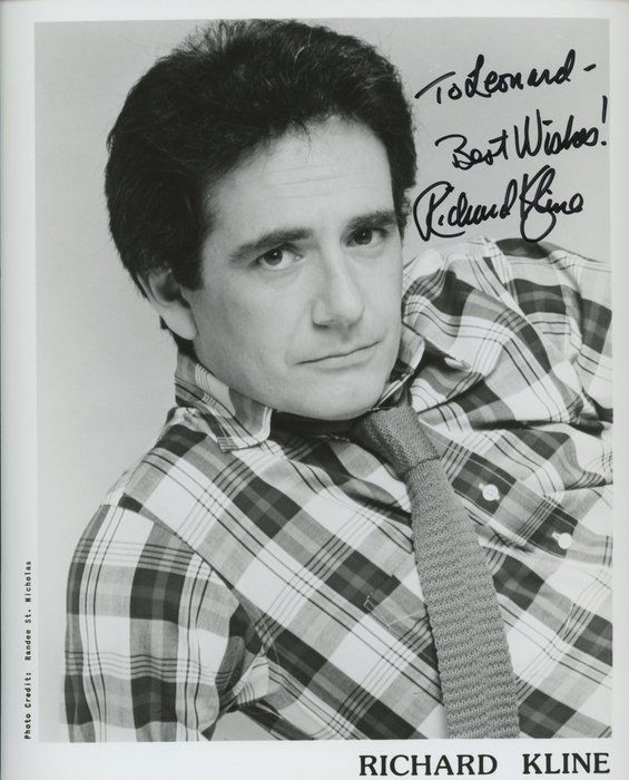 Lot 598: Threes Company Richard Kline signed photo