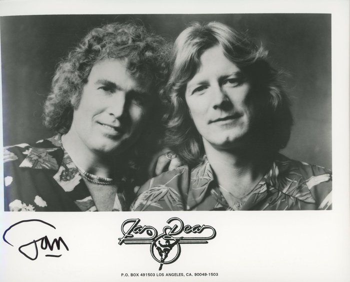 Lot 604: Jan and Dean Jan Berry signed photo