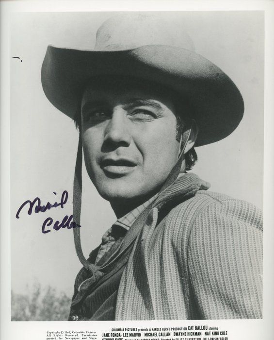 Lot 616: Michael Callan signed "Cat Ballou" photo