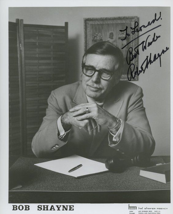 Lot 625: The Return Of Sherlock Holmes Bob Shayne signed photo