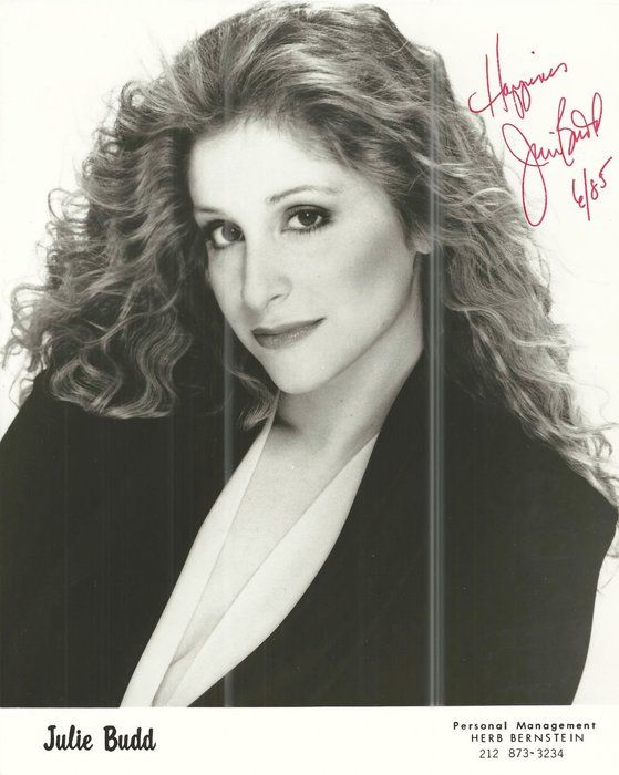 Lot 641: Musician Julie Budd Signed Photo