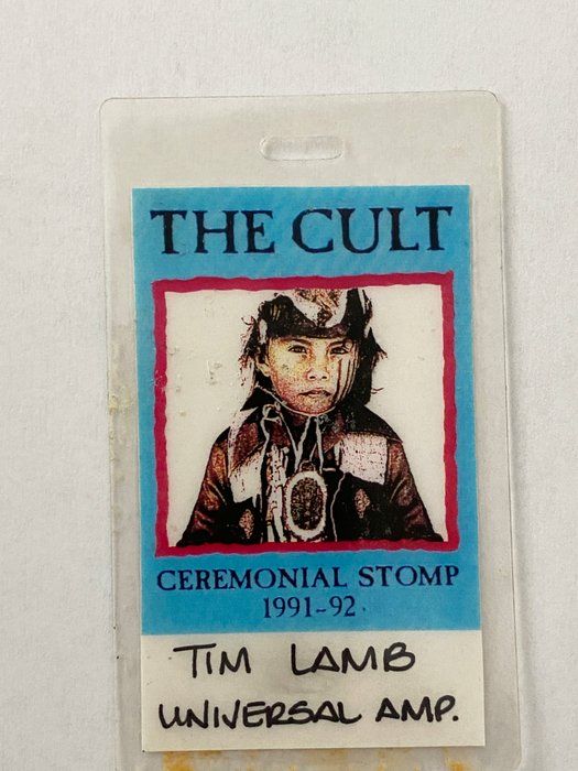 Lot 650: The Cult  Backstage Pass