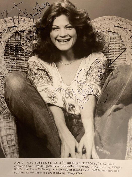 Lot 652: A Different Story Meg Foster signed movie photo