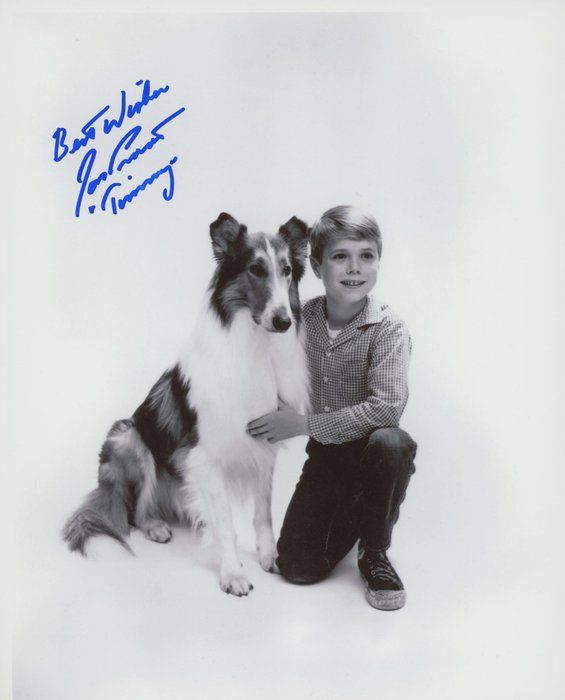 Lot 690: Lassie Jon Provost signed photo