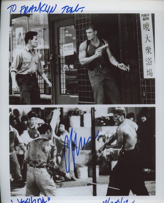 Lot 695: Showdown in Little Tokyo signed movie photo