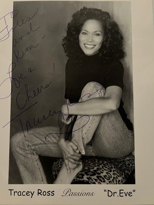 Lot 489: Passions Tracey Ross signed photo