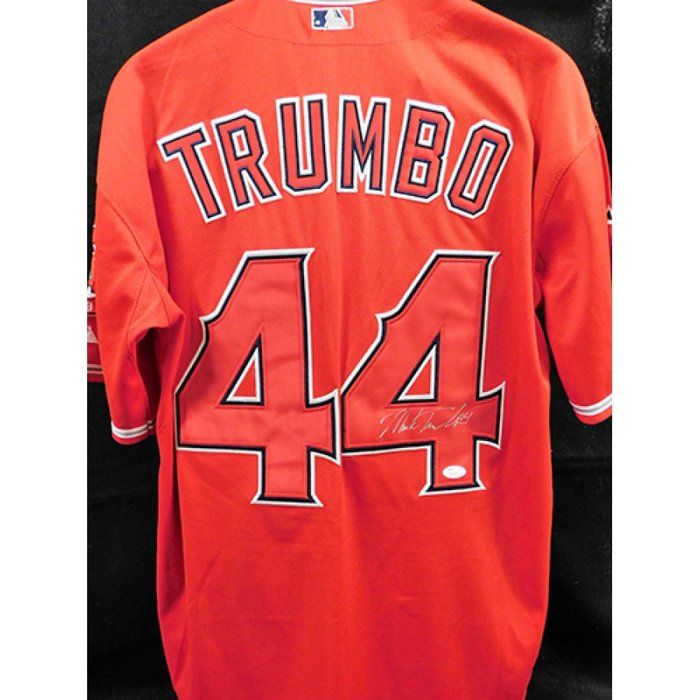 Lot 503: Los Angeles Angels Mark Trumbo Signed Jersey