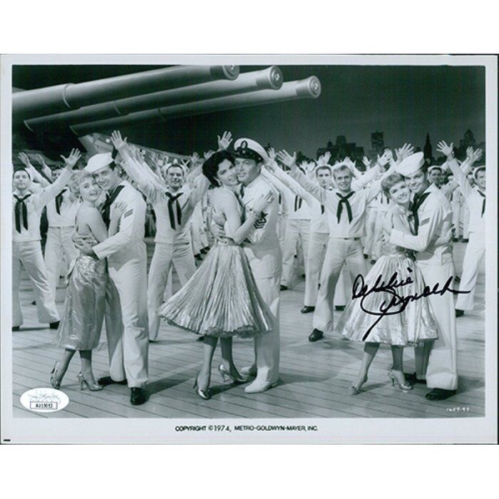 Lot 505: Hit The Deck Debbie Reynolds signed photo. JSA Authenticated