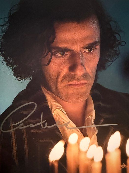 Lot 514: Frankenstein Oscar Isaac signed photo