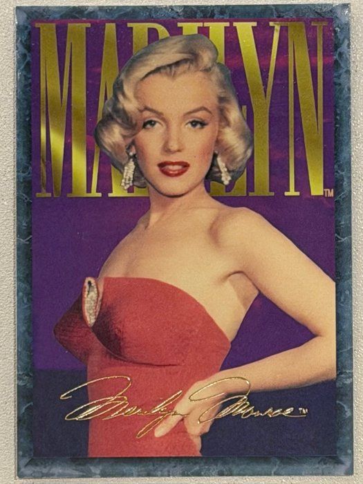 Lot 517: Marilyn Monroe 1993 Collector Card
