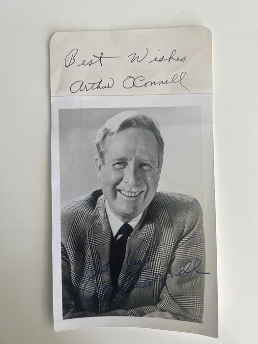 Lot 519: Picnic Arthur O'Connell signed photo