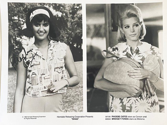 Lot 536: Shag Phoebe Cates signed movie photo
