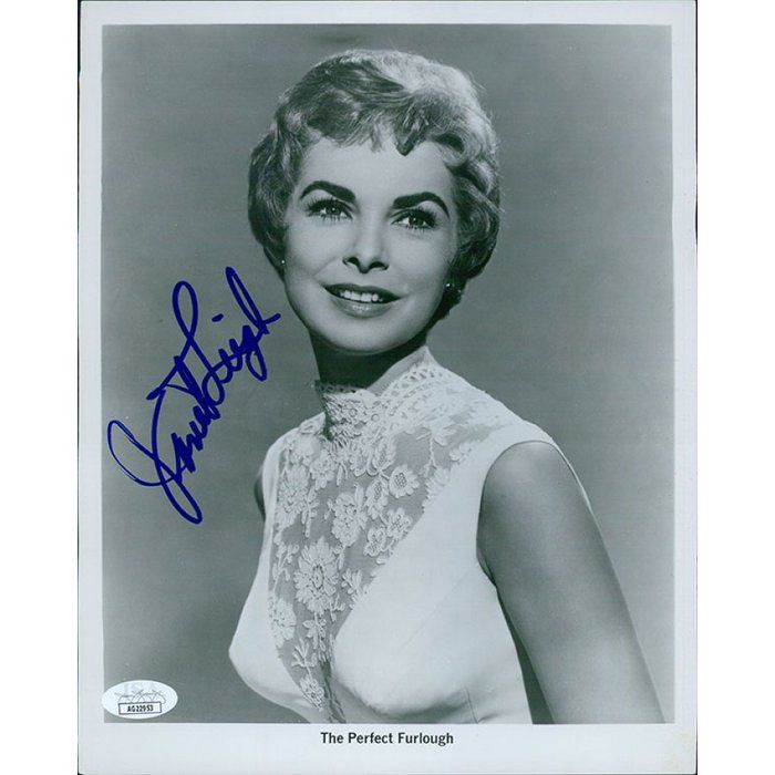 Lot 544: The Perfect Furlough Actress Janet Leigh Signed Photo