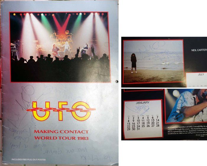 Lot 583: UFO signed tour program