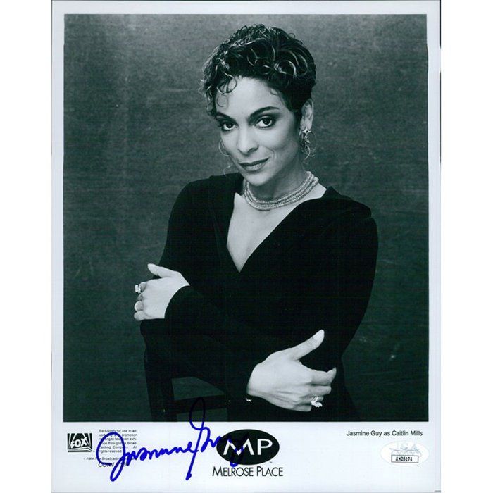 Lot 598: Melrose Place Actress Jasmine Guy Signed Photo
