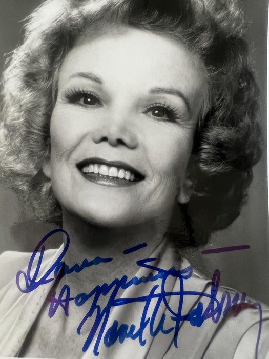 Lot 600: High Button Shoes Nanette Fabray signed photo