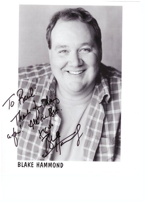 Lot 615: Then We Got Help! Blake Hammond signed photo