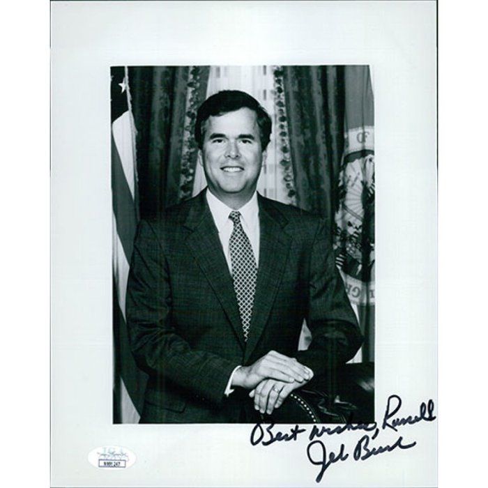 Lot 638: Governor of Florida Jeb Bush Signed Photo