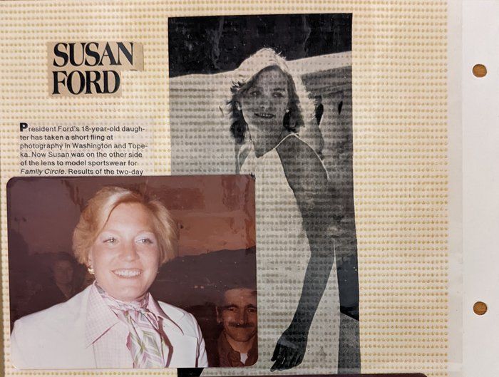 Lot 644: Susan Ford Original Photo