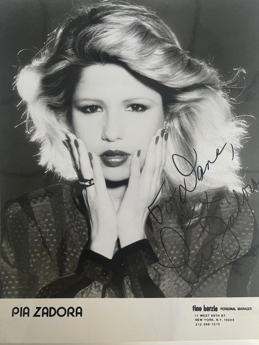 Lot 659: Hairspray Pia Zadora signed photo