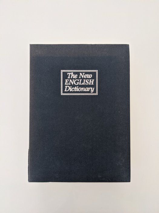 Lot 18: The New English Dictionary Safe
