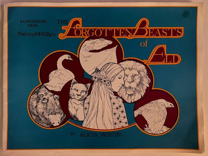 Lot 22: 1981 The Forgotten Beasts of Eld Artwork by Patricia McKillip
