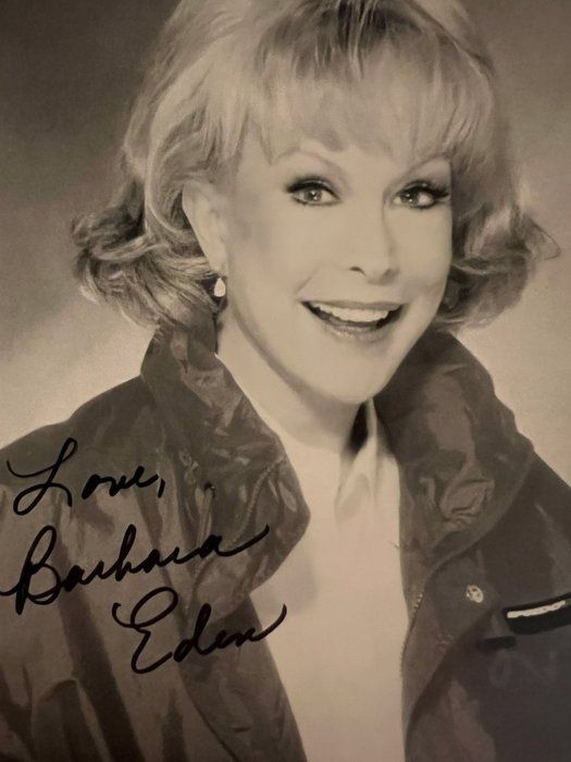 Lot 29: Barbara Eden facsimile signed photo. 5x7 inches