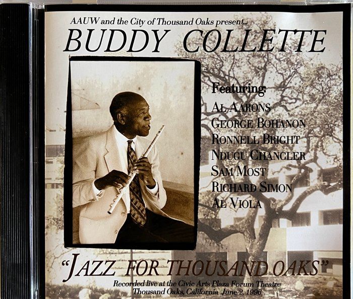 Lot 31: Buddy Collette Jazz For Thousand Oaks CD