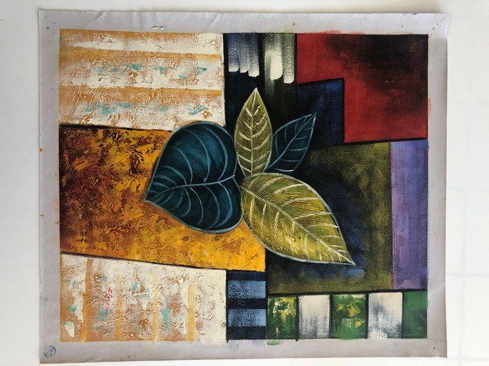 Lot 44: Abstract original painting on canvas original painting on canvas