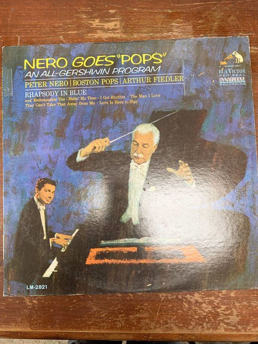 Lot 47: Peter Nero - Boston Pops - Arthur Fiedler ‎– Nero Goes Pops Album