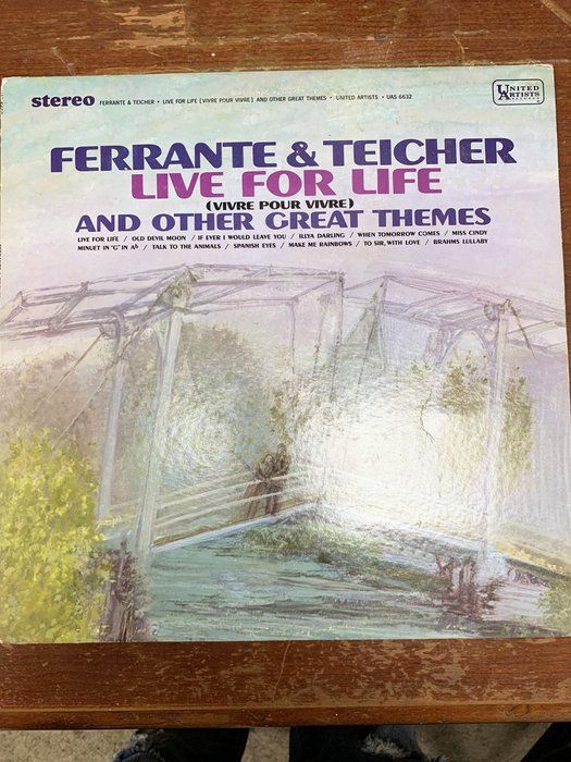 Lot 59: Ferrante & Teicher Live For Life