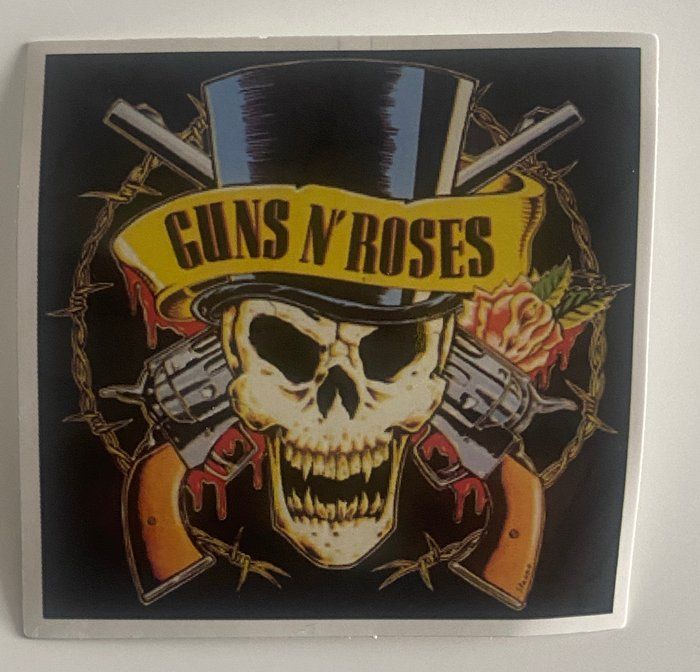Lot 81: Guns N' Roses sticker