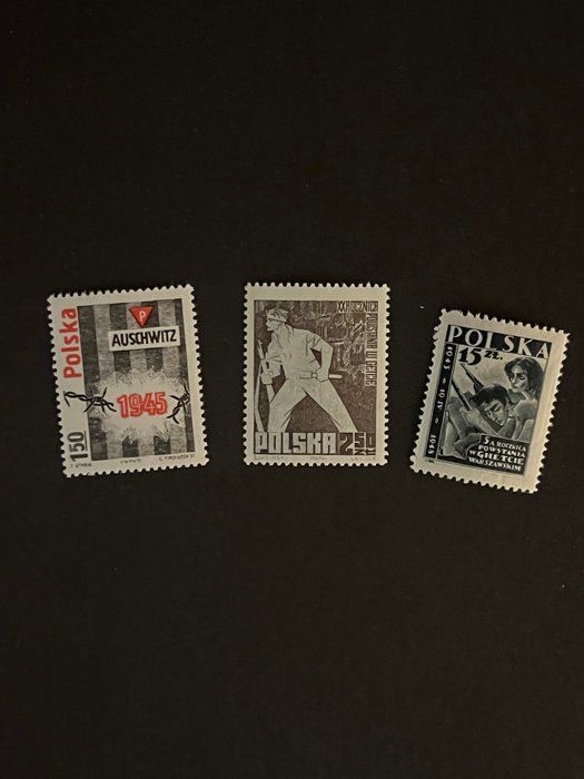 Lot 89: Poland Stamps Set of 3