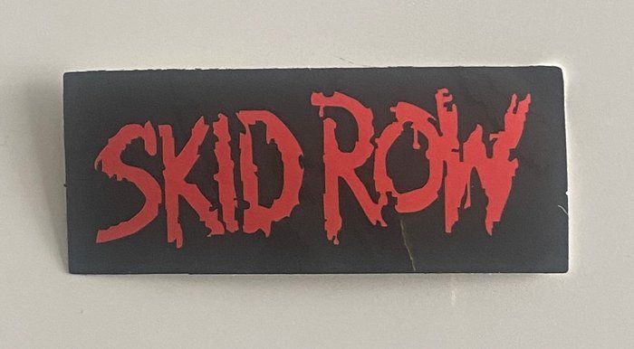 Lot 113: Skid Row logo sticker