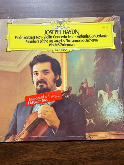 Lot 130: Joseph Haydn, Pinchas Zukerman, Members Of The Los Angeles Philharmonic Orchestra Album