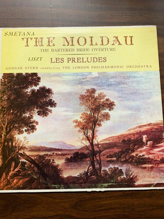 Lot 147: Bedřich Smetana And Franz Liszt ‎– The Moldau - Les Preludes – Album