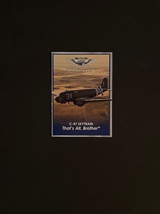Lot 149: Commemorative Air Force C 47 Skytrain Card