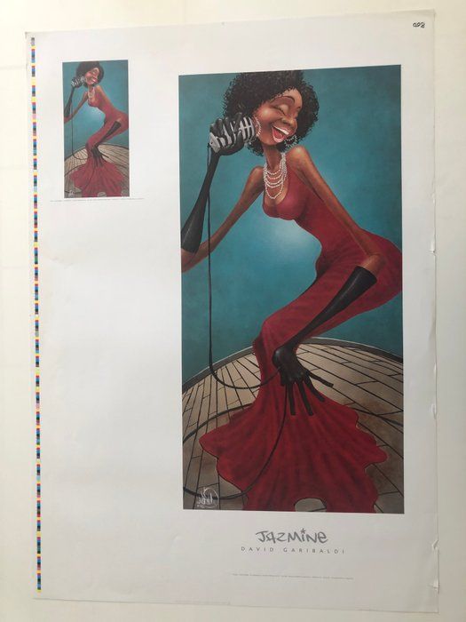 Lot 168: Jazmine David Garibaldi Poster