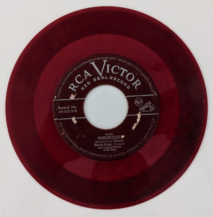 Lot 182: Mischa Elman – Meditation From Thais - 45 RPM Vinyl