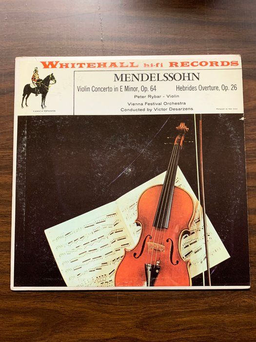 Lot 194: Mendelssohn Violin Concerto In E-Minor, Op. 64 Album – Vienna Festival Orchestra